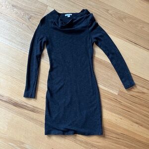 James Perse, size 1 long sleeve cowl neck dress